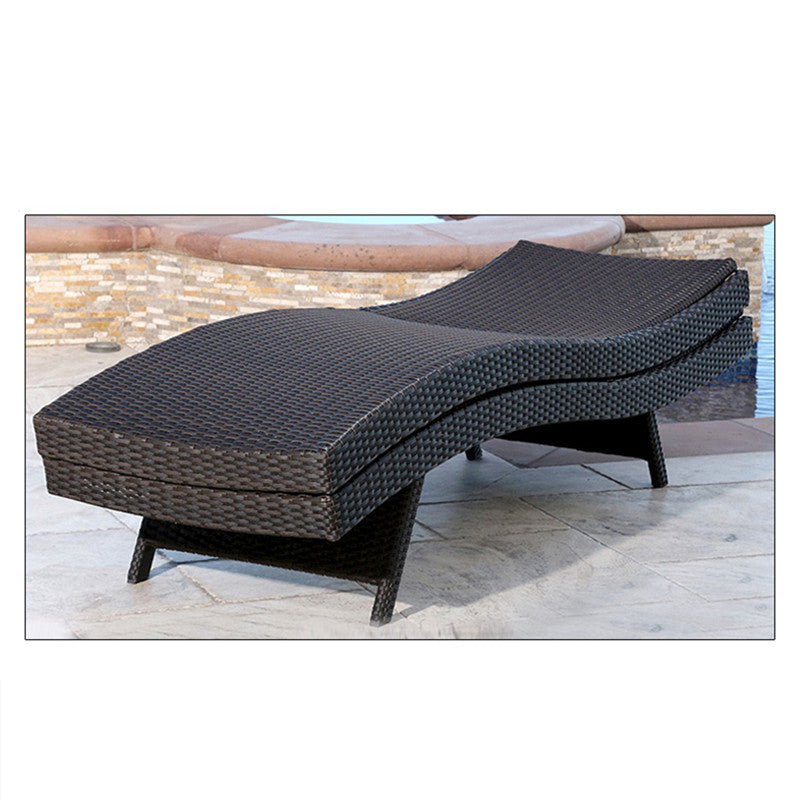 Modern Rattan Deck Chair