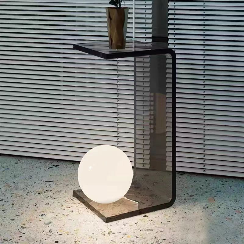 Acrylic side table Luminous Aura
