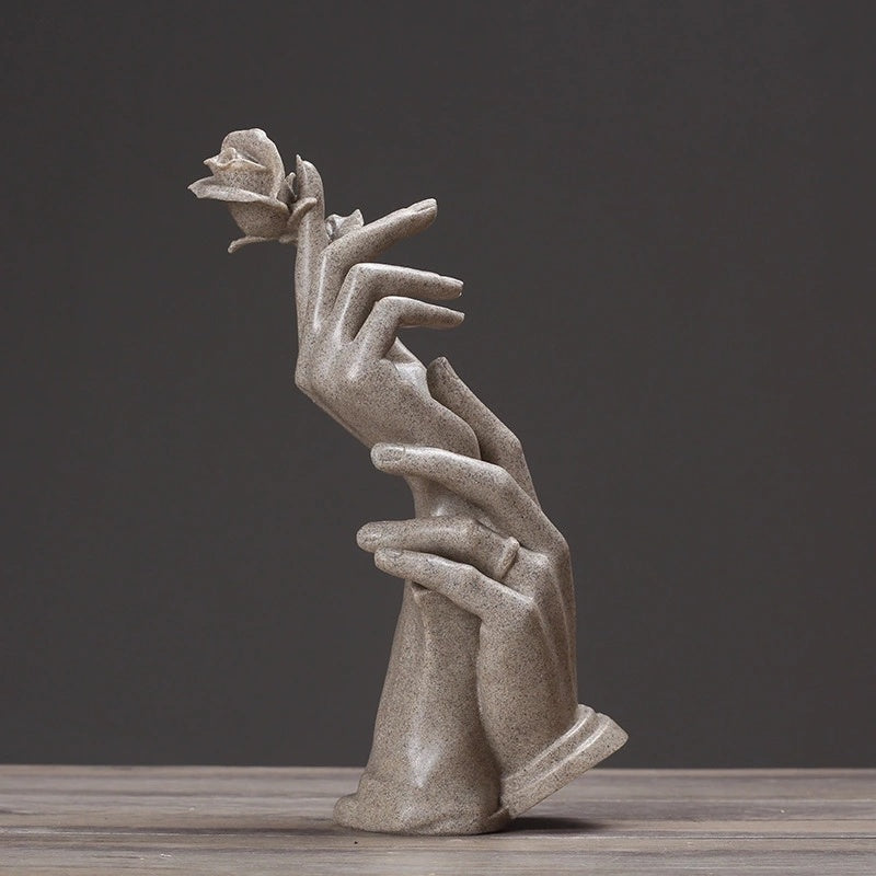 Sculpture "Hand In Hand"