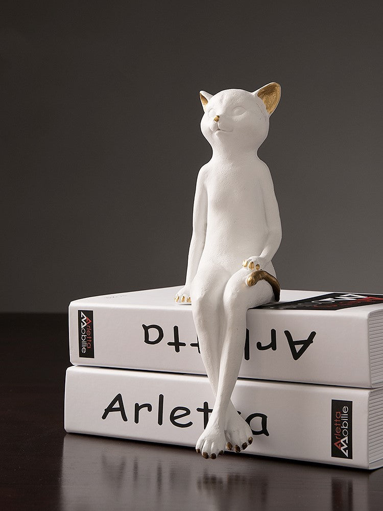 Modern Simple Resin Cat Ornaments