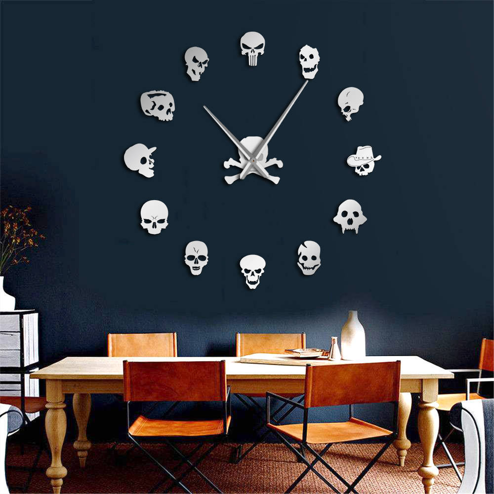 Skull DIY Wall Clock