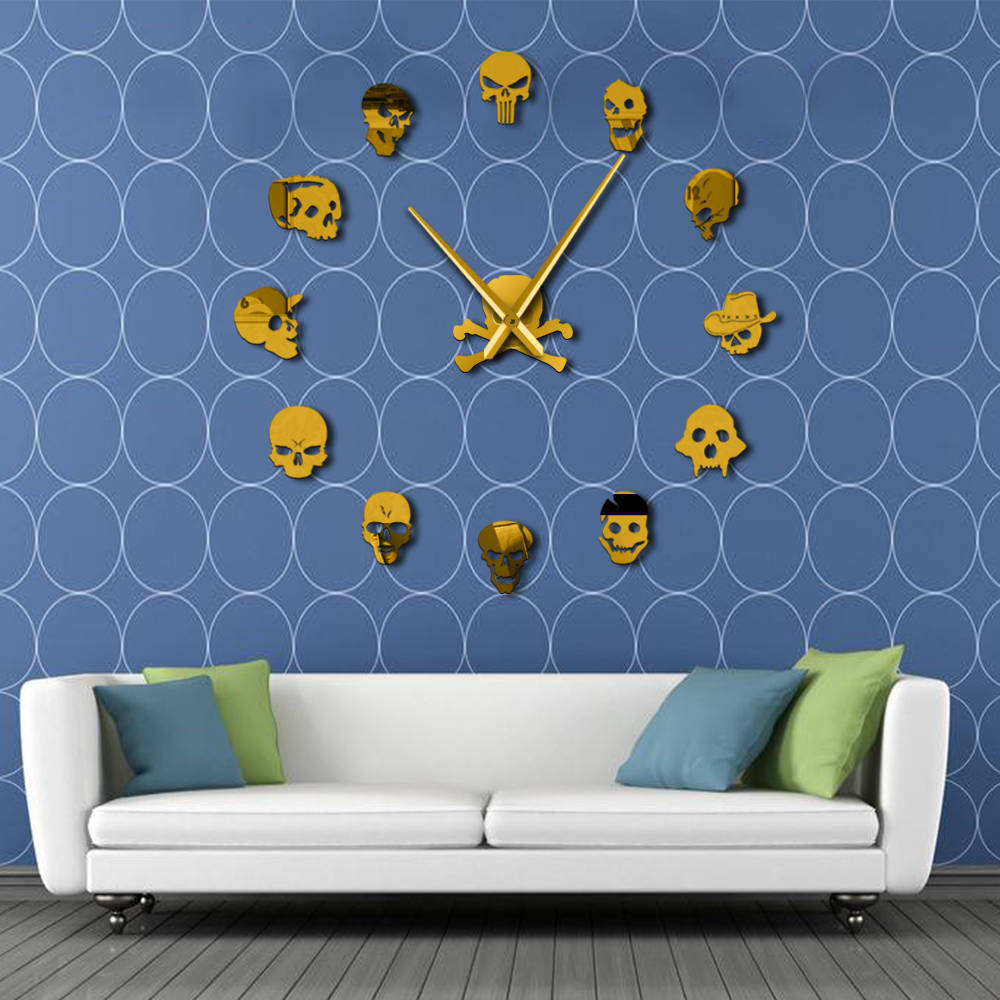 Skull DIY Wall Clock