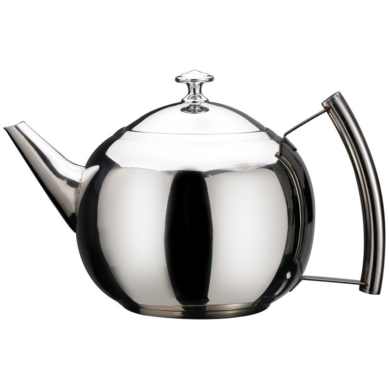 Steel Handle Teapot