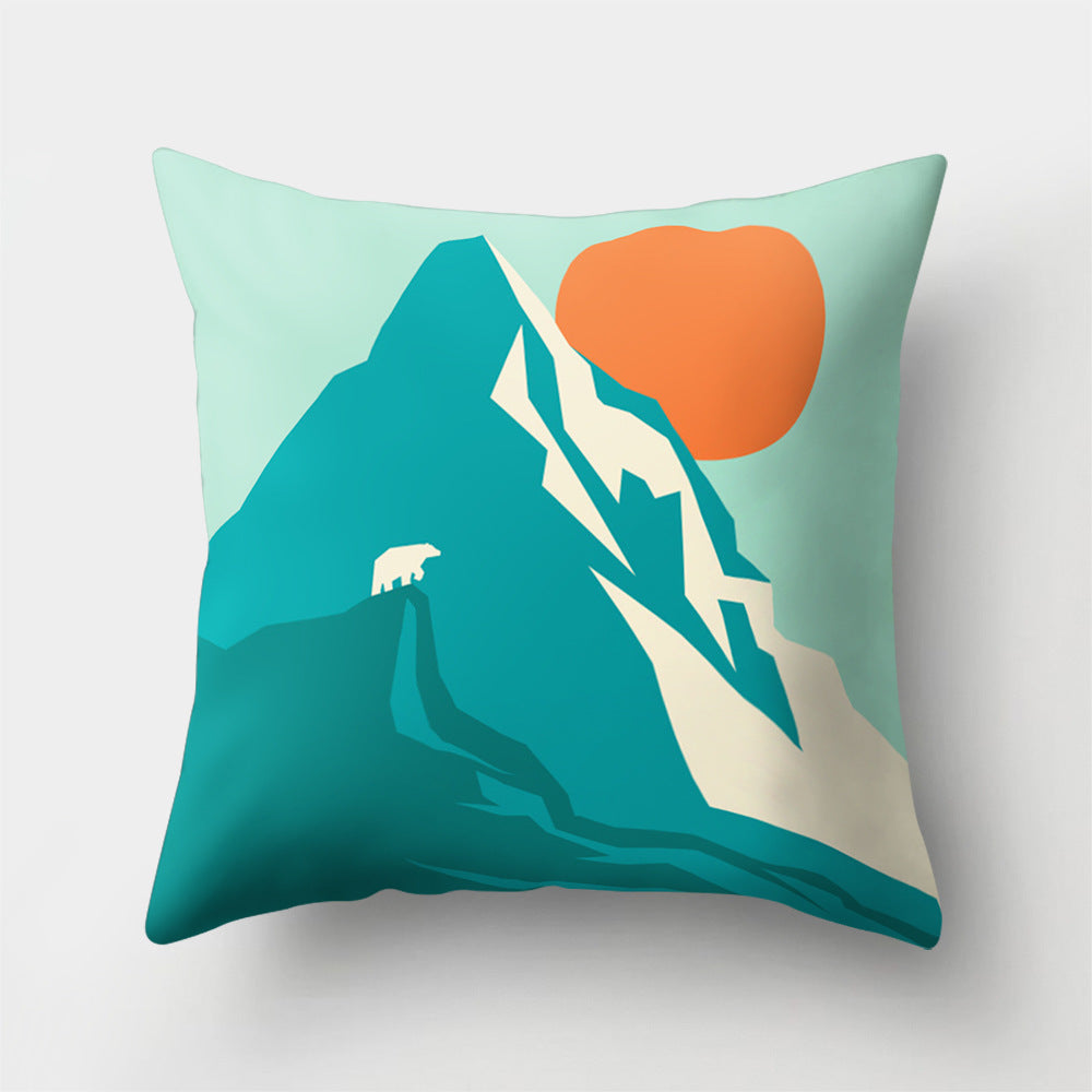 Sunrise Harmony Collection - Artistic Polyester Pillowcases