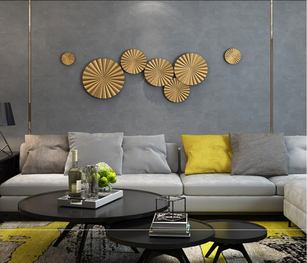 Wall Decoration Living Room Sofa Background Wall Decoration Metal