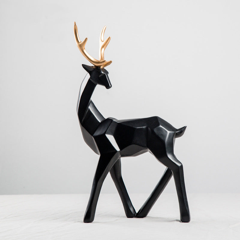 Journey of the Deer Resin Sculpture