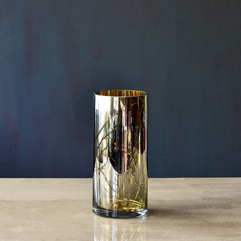 Modern Geometric Glass Vase Collection