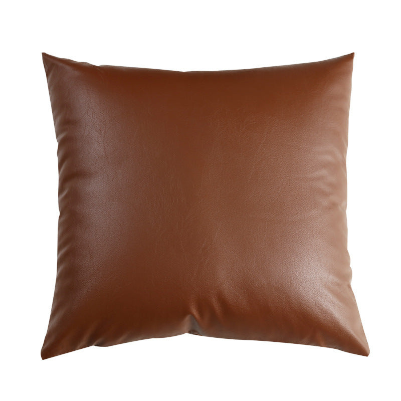 Modern Pu Leather Cushion Cover for Stylish Home Decor
