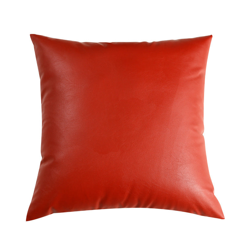 Modern Pu Leather Cushion Cover for Stylish Home Decor