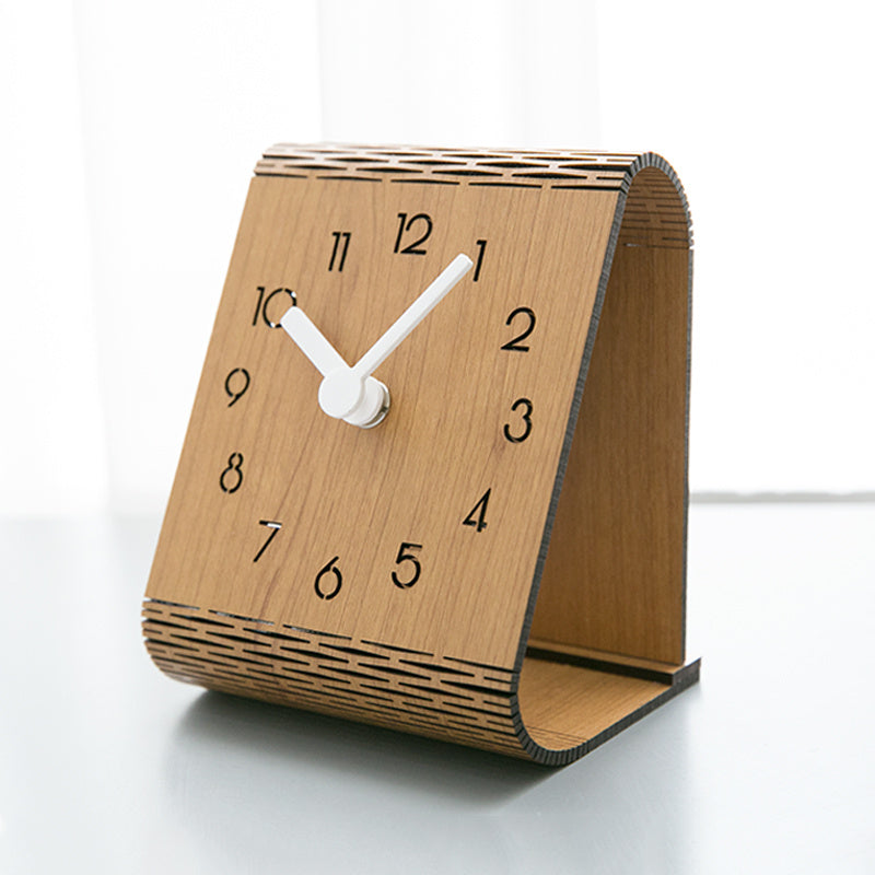 Scandinavian style desk clock