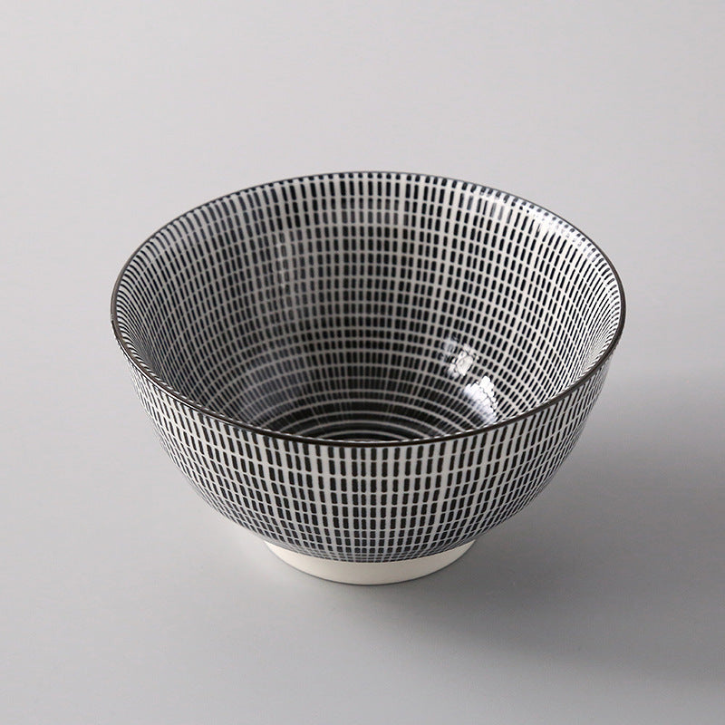 Japanese Style Ceramic Rice Bowl