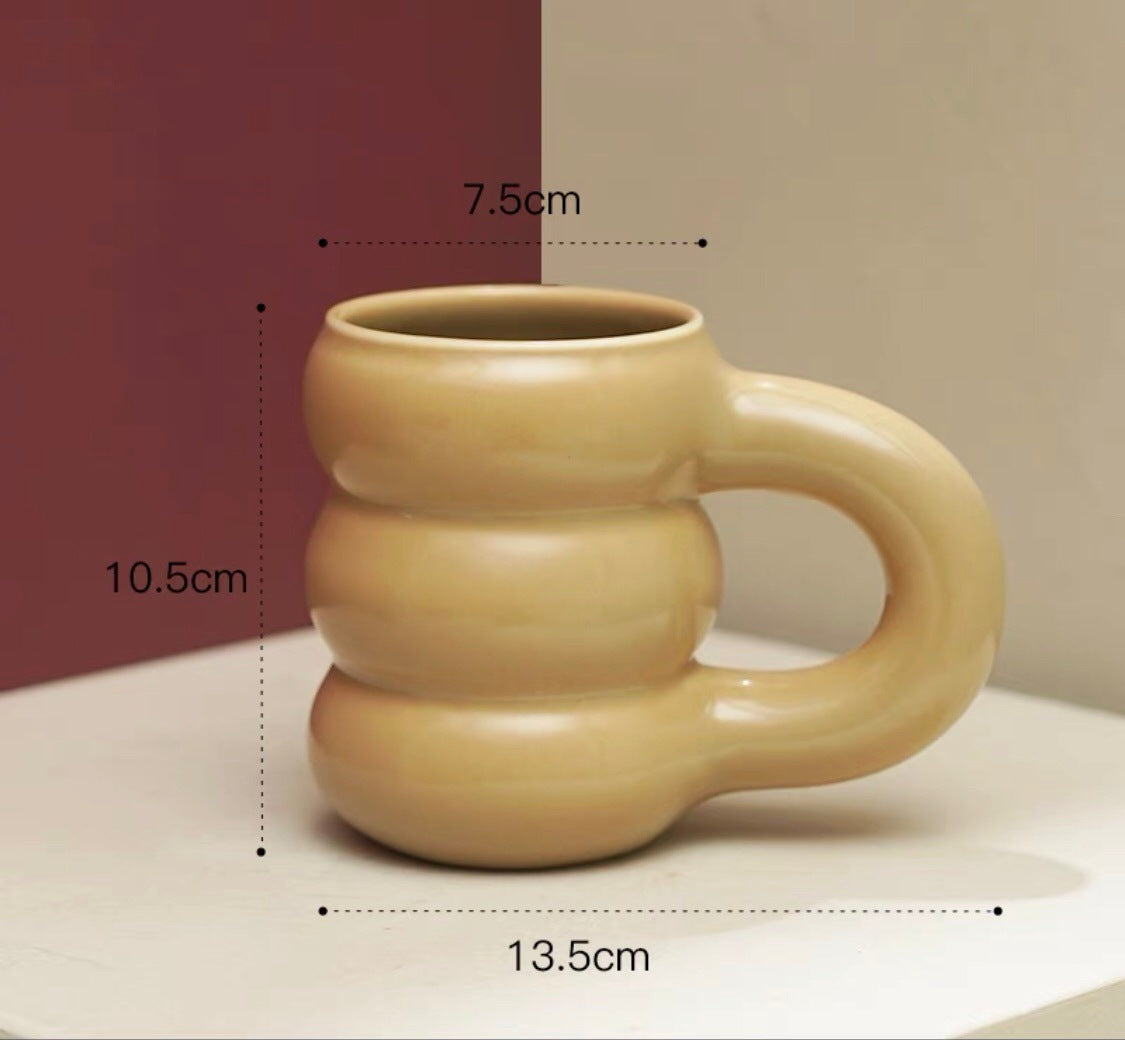 Yellow Ceramic Cup