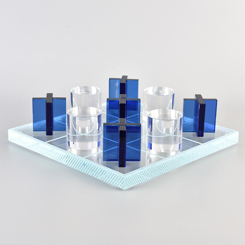 Modern Home Crystal Chess