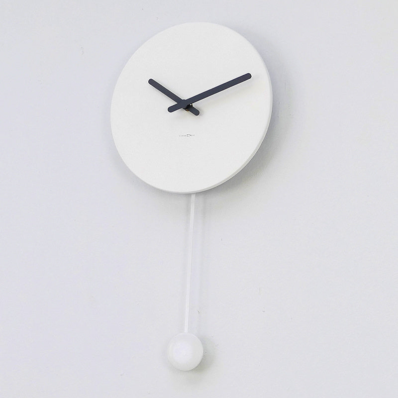 Modern and Minimalist Wooden Wall Clock