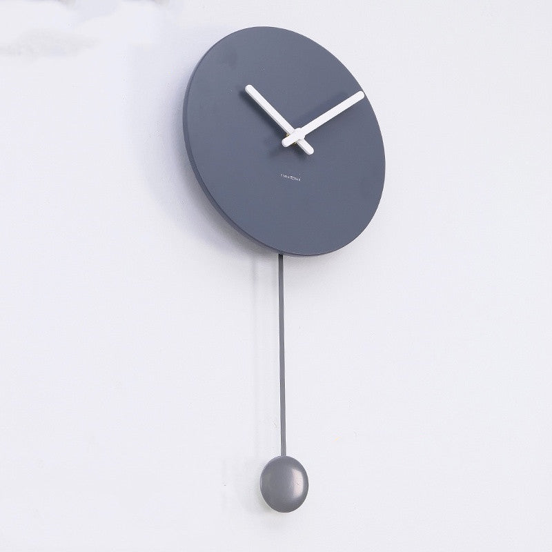 Modern and Minimalist Wooden Wall Clock