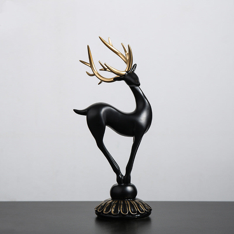 Modern Deer Statuette