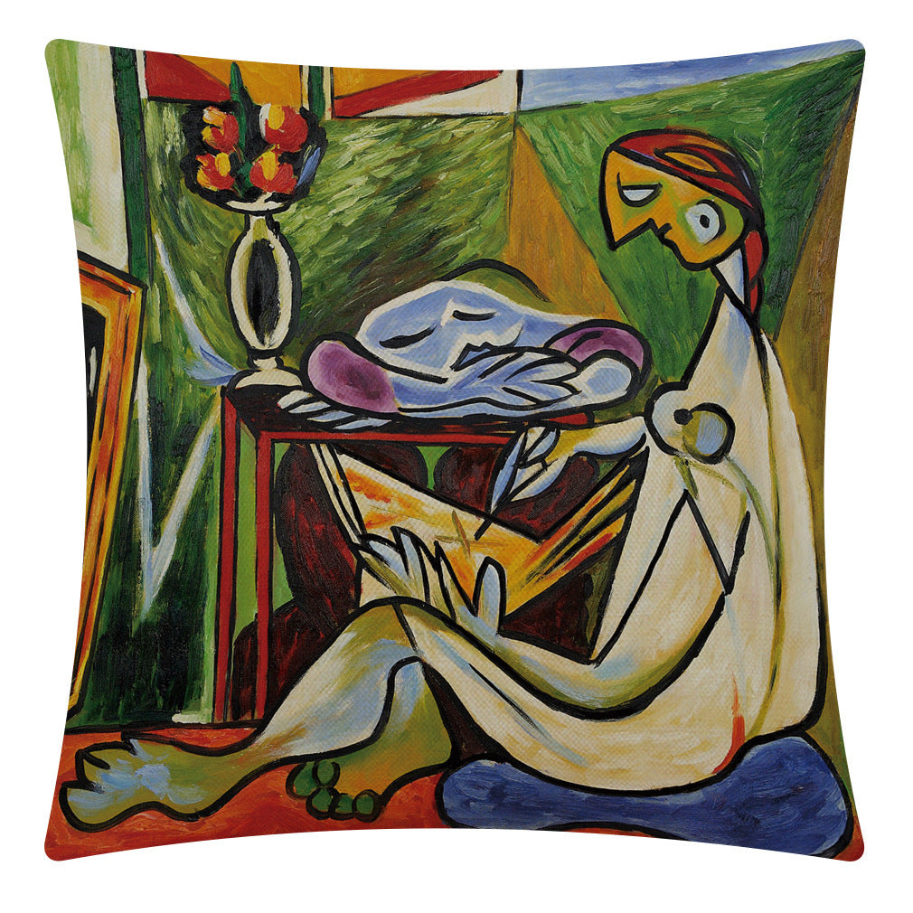 Linen decorative pillowcase for the home Sofa Cushion Cover