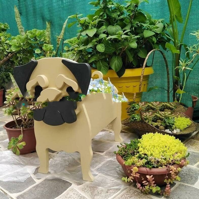 Stylish Flower Pots for the Garden in the Shape of Different Animals