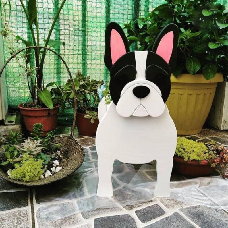 Stylish Flower Pots for the Garden in the Shape of Different Animals