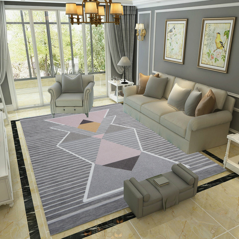 Nordic Simple Style Carpet Living Room Modern Geometry Sofa
