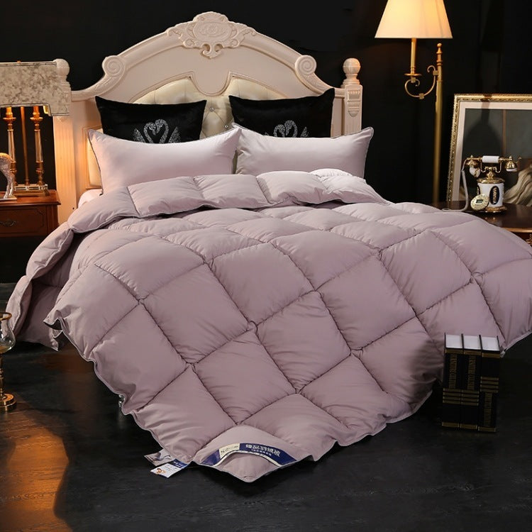 Luxurious Embroidered Down Comforter