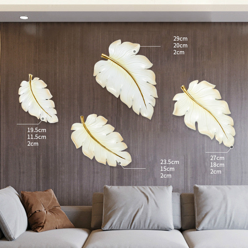 Household wall clock decoration