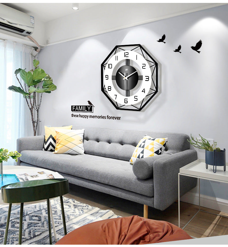 Nordic Minimalist Wall Clock Home Decoration