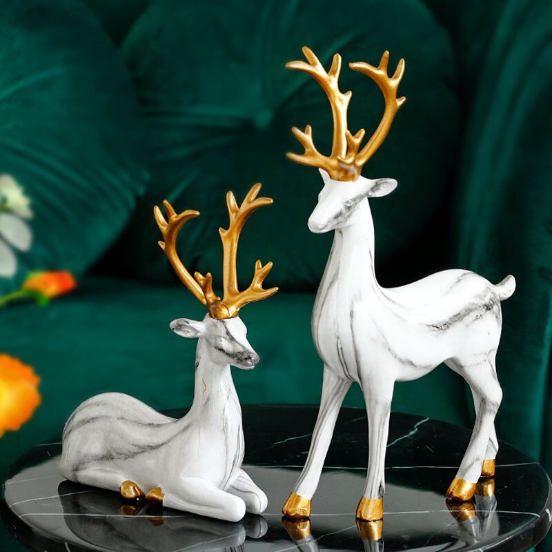 Majestic Deer Statuettes