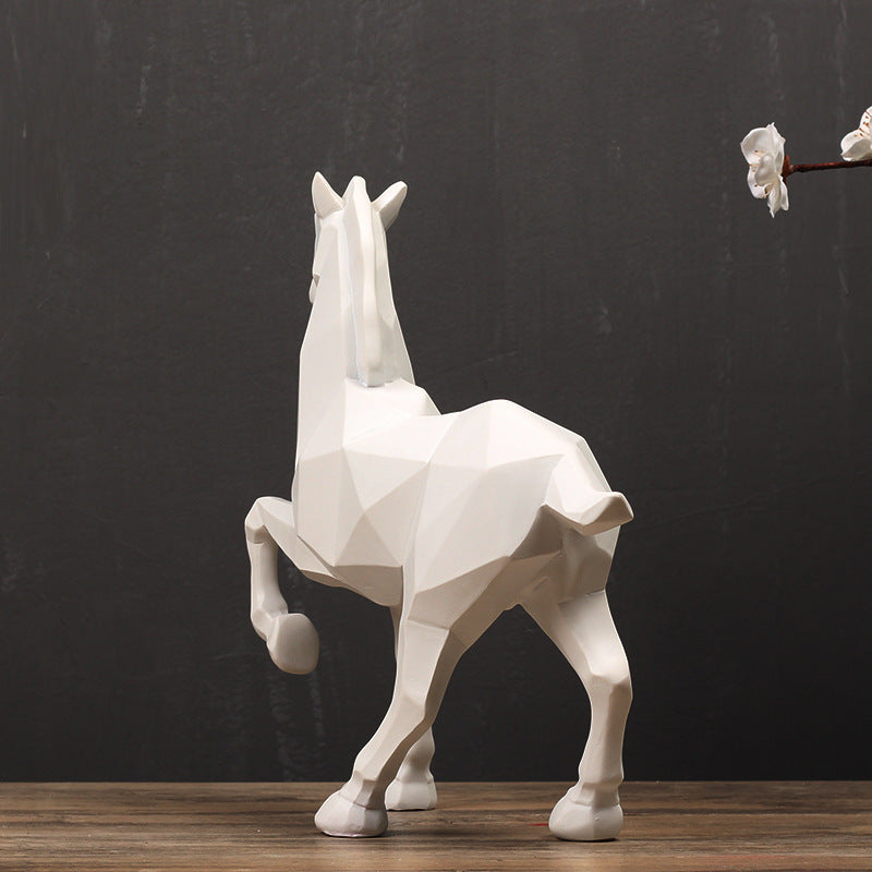Minimalist Horse Statuette
