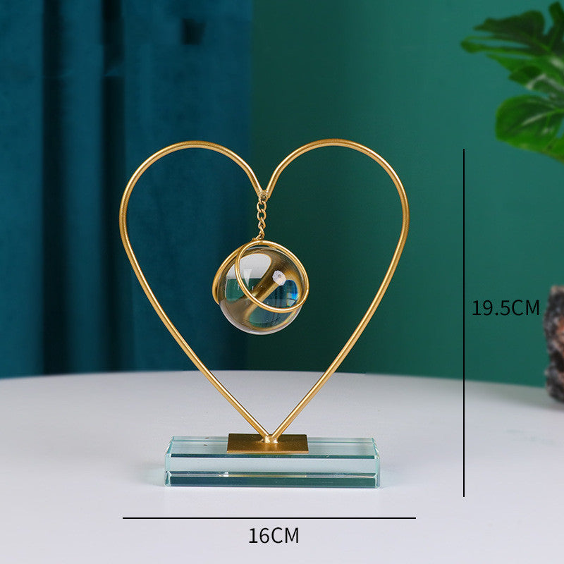 Modern Geometric Iron Ornament - Minimalist Metal Art Series