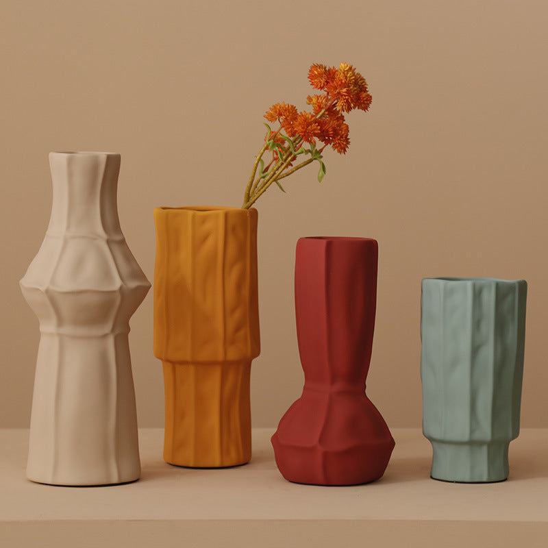 Vibrant Ceramic Vases Collection - Modern Home Decor