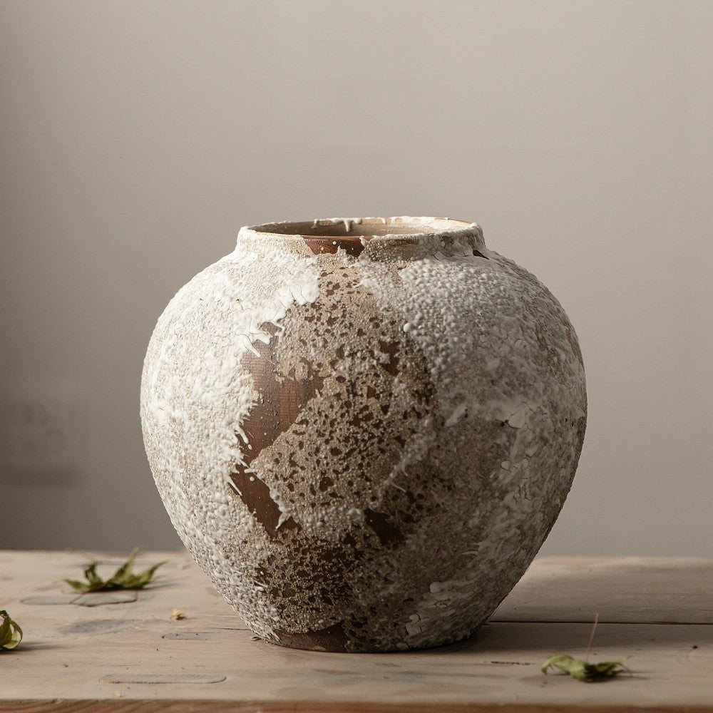 Retro Stoneware Ceramic Chinese Creative Vase Home Decorations