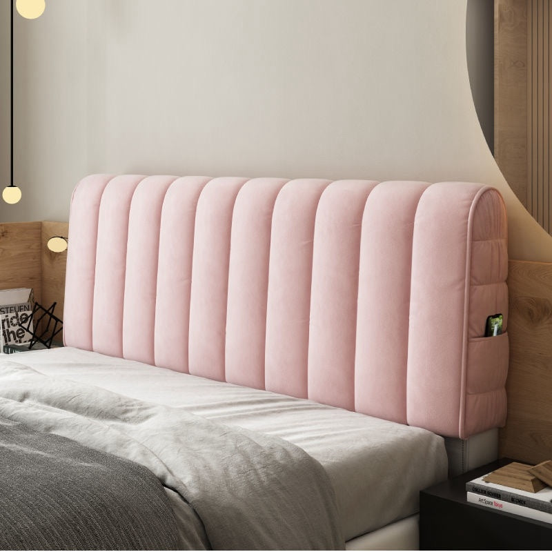 Pink Headboard Cover