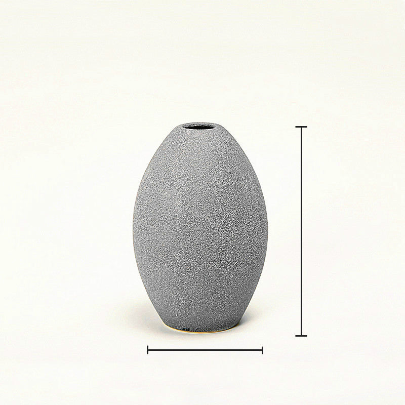 Gray Ceramic Vase