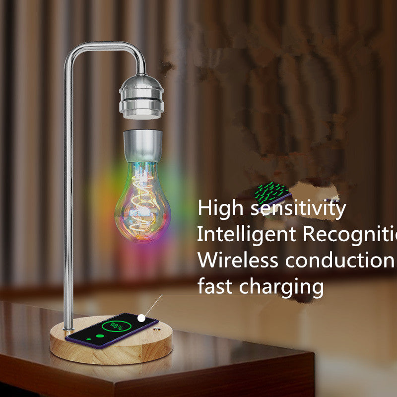 Modern Magnetic Levitation Bulb with wireless charging