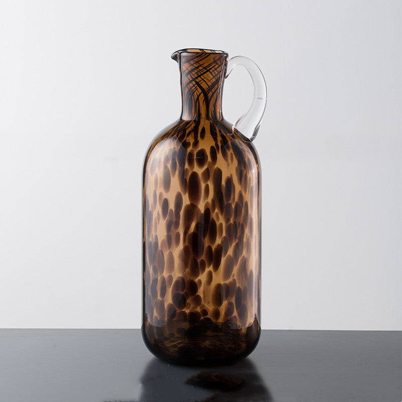 Tortoiseshell Glass Vase