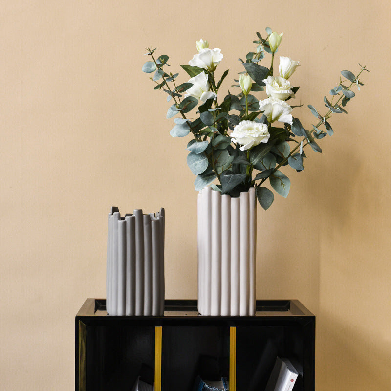 Nordic Irregular Home Ceramic Decorative Vase