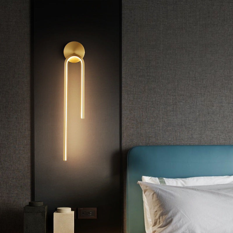 Modern And Light Luxury Copper Wall Lamp