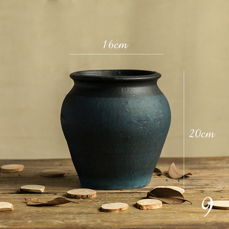 Rustic Elegance Terracotta Vase Collection