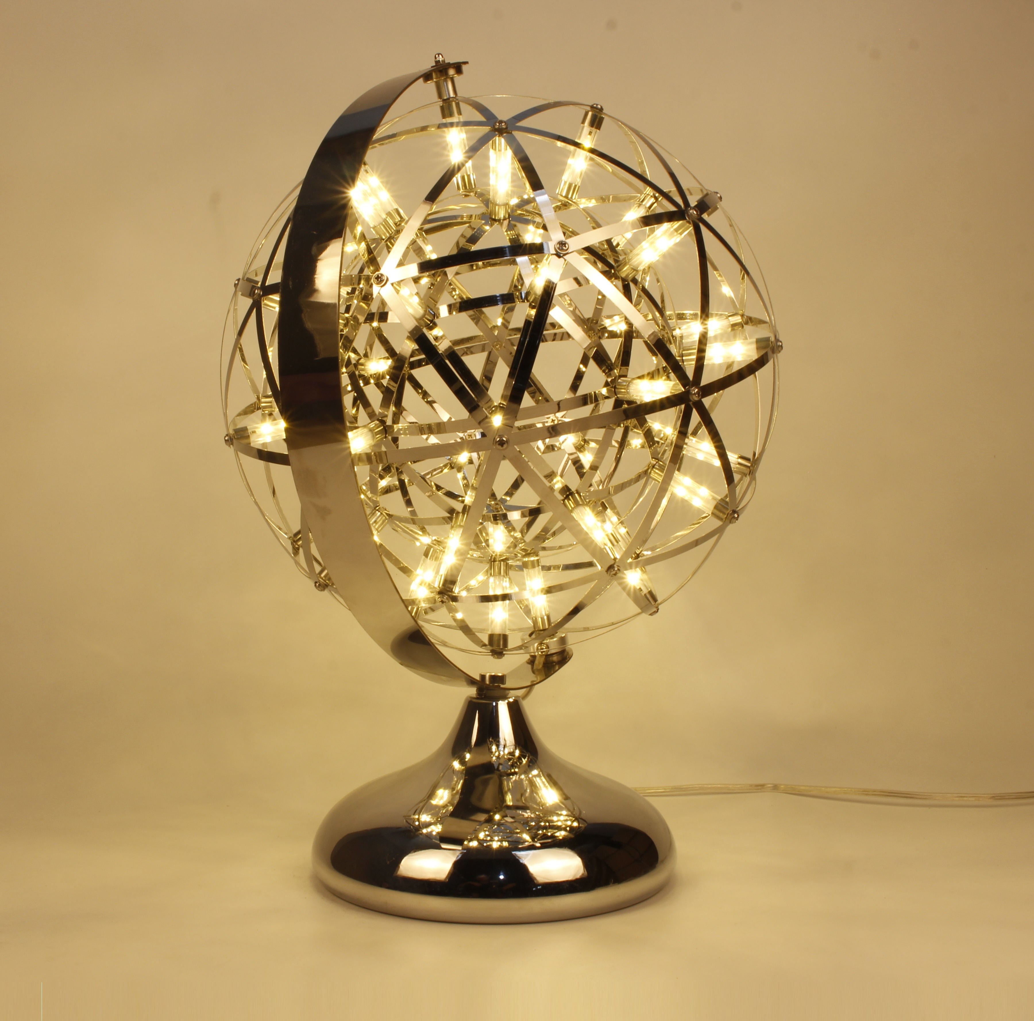 Stainless Steel Ambience Decorative Table Lamp