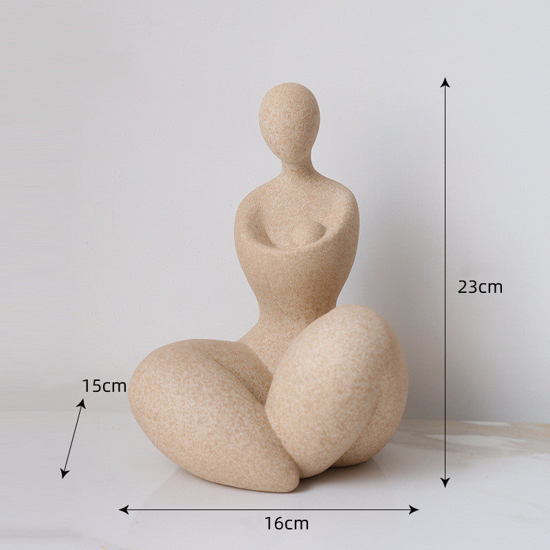 Modern Abstract Statuette