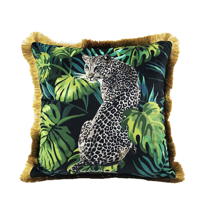 Retro and Jungle Style Decorative Pillows and Pillowcases