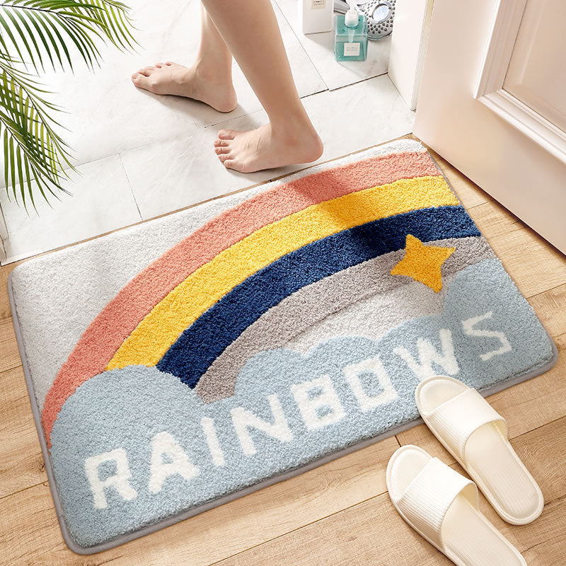 bathroom rug