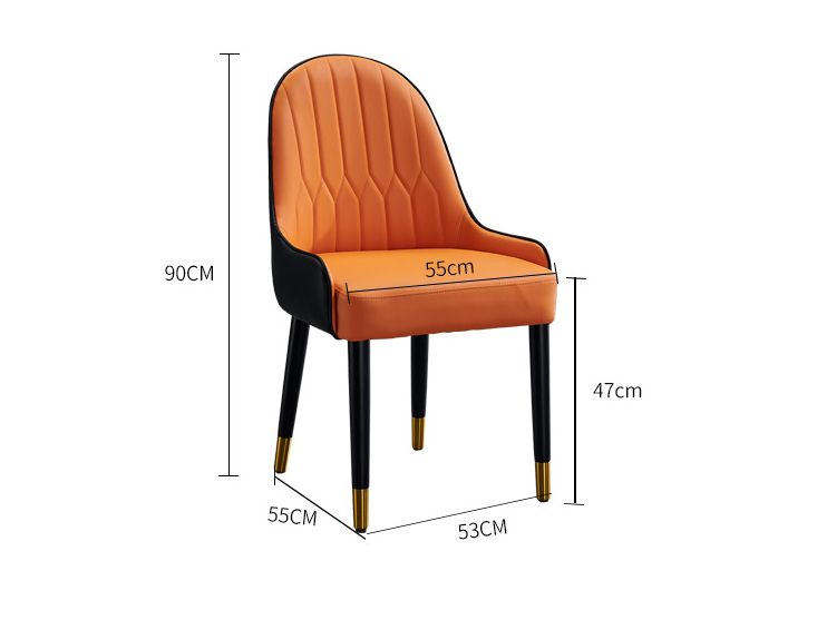 Light Luxury Solid Wood Dining Chair