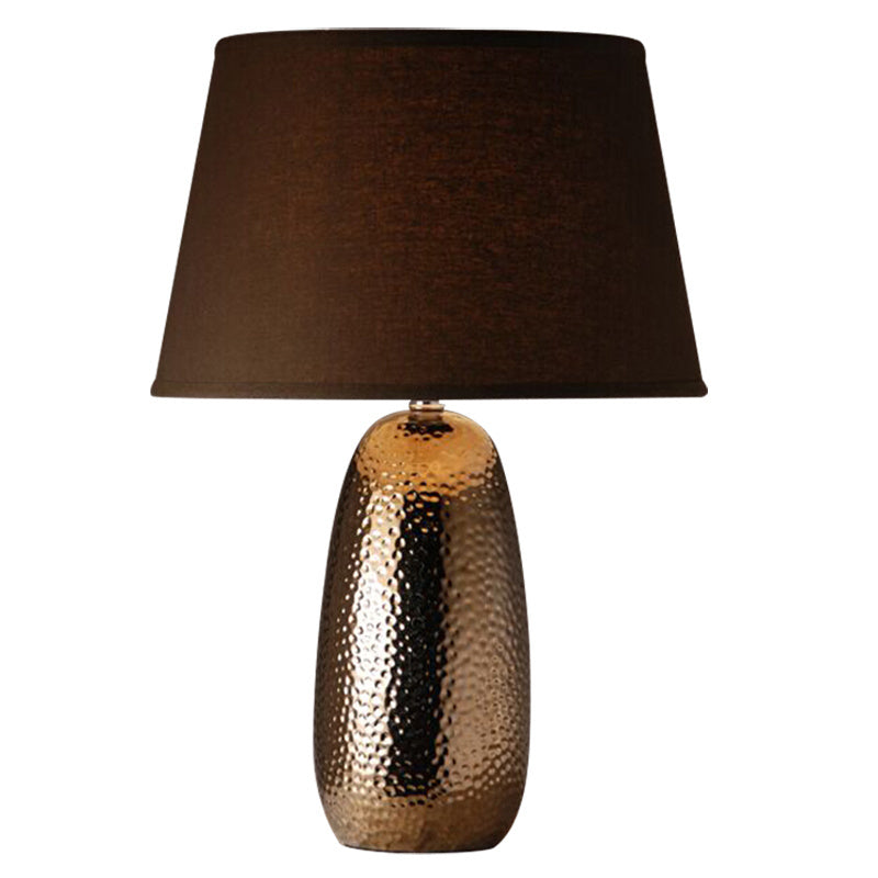 Metal Glazed Ceramic Table Lamp