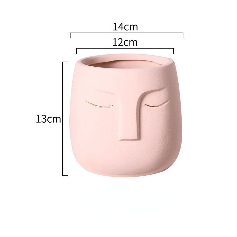 Pink Flower Pot