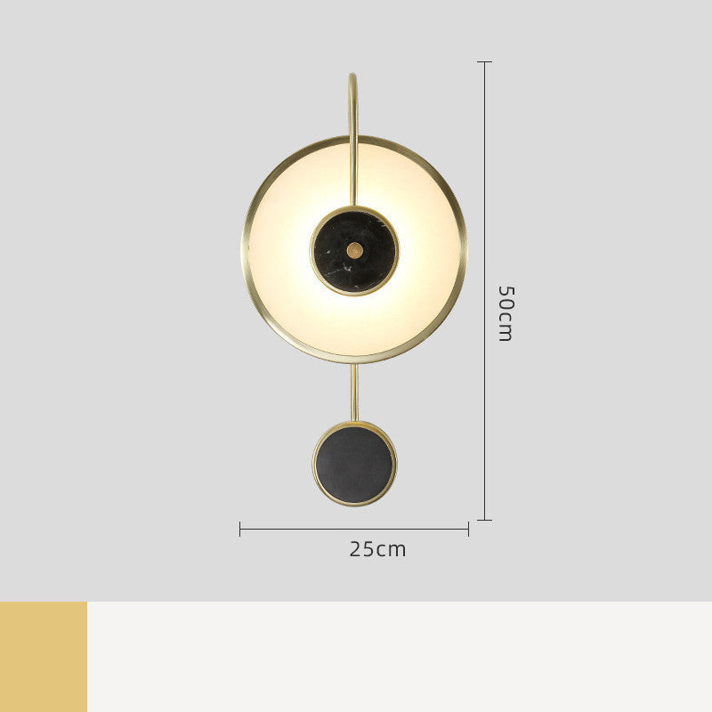 Light Luxury Postmodern Bedroom Lamp