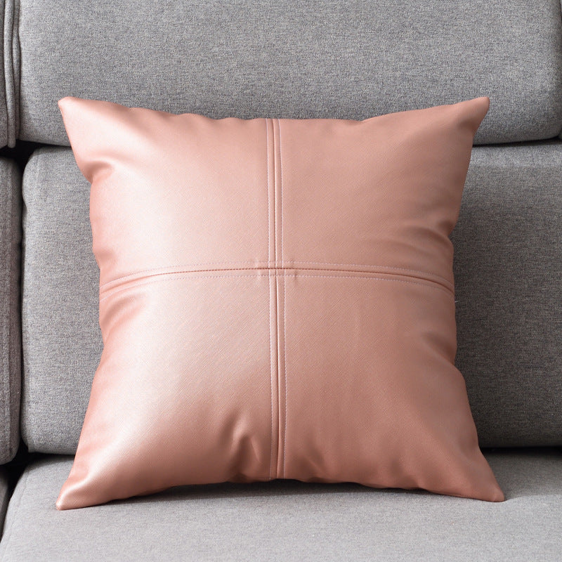 Luxurious Soft Leather Pillow and Pillow Cases