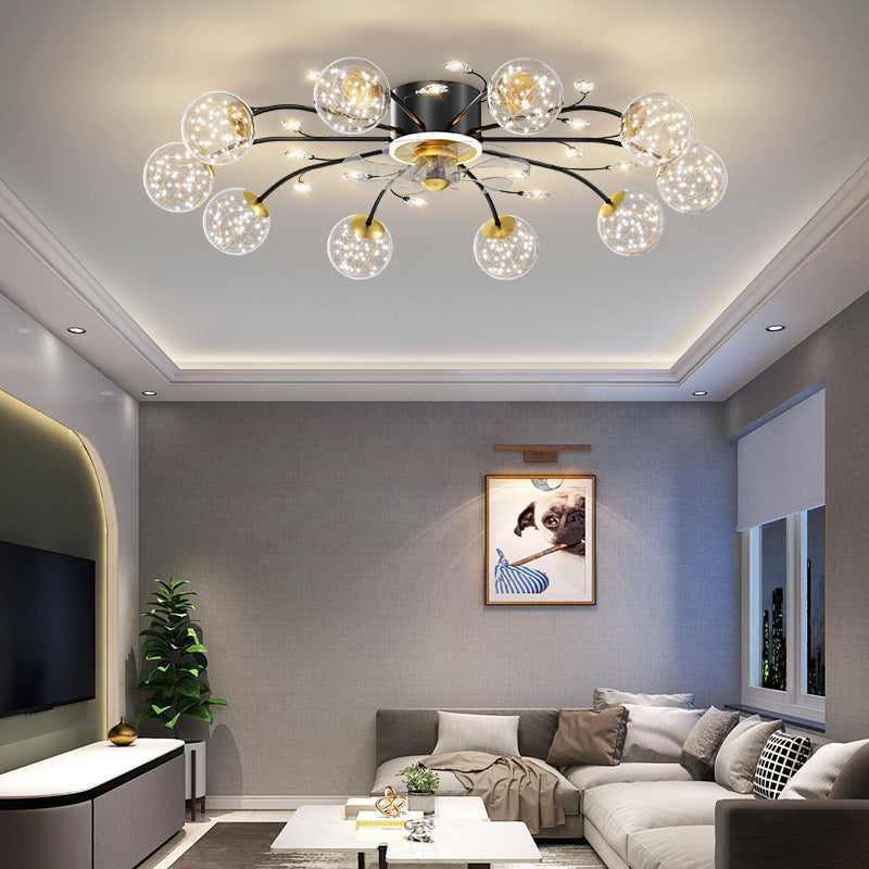Luxurious And Modern Fan Lamp