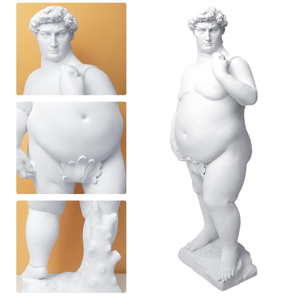 Italian Renaissance Elegance: The Statue of David Resin Sculpture